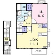 サンシャインⅠの間取り画像