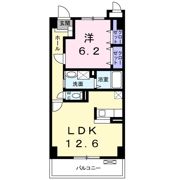 メルベーユ 新鎌の間取り画像