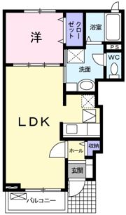 セレーノ・ハイの間取り画像