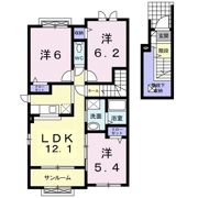 ソアブランセの間取り画像