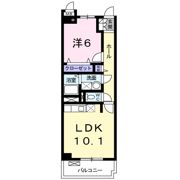 カルム アビタシオンの間取り画像