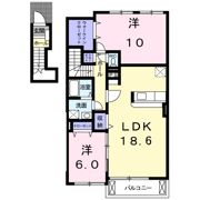 プロムナード軽井沢 Bの間取り画像