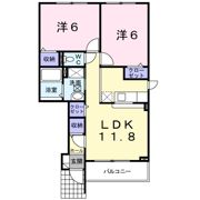 エスポアールCの間取り画像