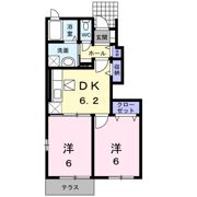 マーベラス清和の間取り画像