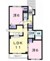 メゾンKT3号館の間取り画像