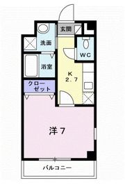 アクティヴM．Mの間取り画像