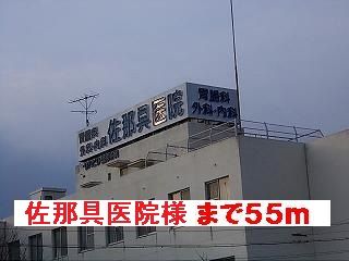 近くの佐那具医院様まで55m(徒歩1分)
