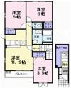 アニュー・グレイスⅠの間取り画像