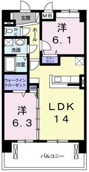 エクセレント・Tの間取り画像