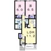 プラティエの間取り画像