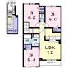 アルドールⅡの間取り画像