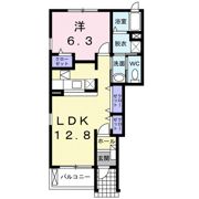 アヴェニール Bの間取り画像