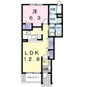 アヴェニール Bの間取り画像