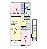 サニーヒルズM・Mの間取り画像