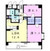 ローザンヌ パレスの間取り画像