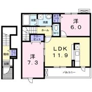 ハリエンジュの間取り画像