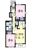 ガーデン ハウス 緑丘Aの間取り画像