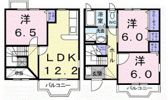 ルミネッセンス Bの間取り画像