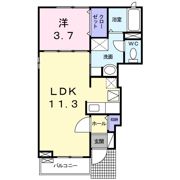 ブリーズタウン柏 Ⅱの間取り画像