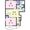 グランディールAの間取り画像