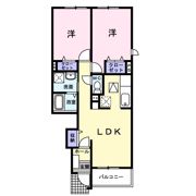 ブローテ Βの間取り画像