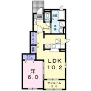 ベルメゾン Tの間取り画像