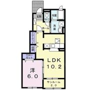 ベルメゾン Tの間取り画像