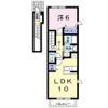 プリムロ－ズ稙田Bの間取り画像