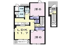 グランド－ルET Cの間取り画像