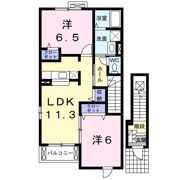 グランド－ルET Gの間取り画像