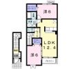 エレガンシアⅣの間取り画像