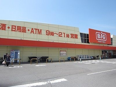 近くのビッグ北島店様まで950m（徒歩12分）