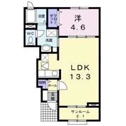 ベルアンジュ Ⅱの間取り画像