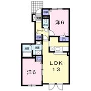 カルムⅠの間取り画像