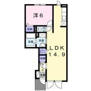 カルムⅣの間取り画像