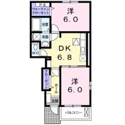 STELLA COURT Ⅰの間取り画像