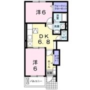 シャトーフレイズBの間取り画像