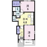 シャトーフレイズBの間取り画像