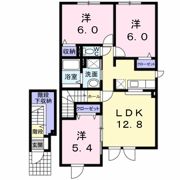 クラ－ル・プレイスⅠの間取り画像