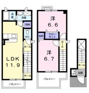 ブライト・ヴィラの間取り画像