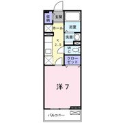 パレ・ボヌール福島の間取り画像
