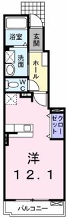 franc．K Ⅱの間取り画像