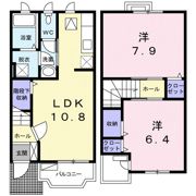 フリーダム Bの間取り画像