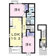 ベルツリーAの間取り画像