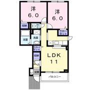 Blue Courtの間取り画像