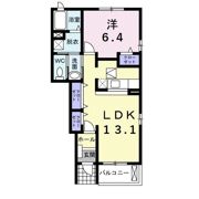 ラフレシールの間取り画像