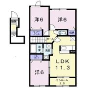 グロワールAの間取り画像