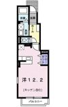 カーサエスパシオの間取り画像