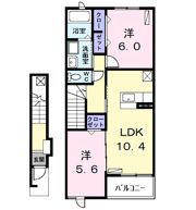 アベリアの間取り画像