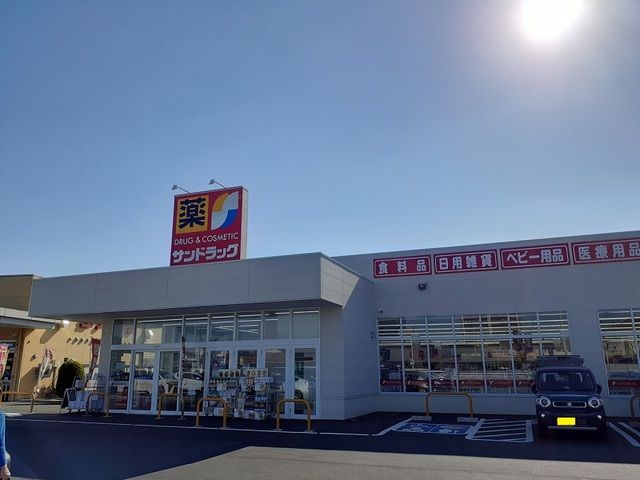近くのドラッグストアまで850m（徒歩11分）